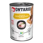 Ontario Cat Can vi&scaron;tiena with triu&scaron;iena and Cranberries 400g (Vi&scaron;tiena su triu&scaron;iena ir spanguolėm)