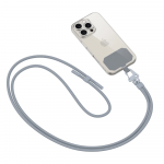 Dirželis telefonui Tech-Protect C5S Rope Crossbody Strap - pilkos spalvos