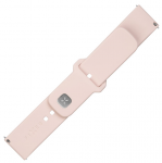 Fixed | Sporty Strap Set with Quick Release 20mm for I&scaron;manusis laikrodis | 160-235 mm | Rožinė | Silicone