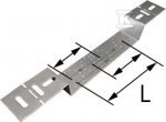 KAN-therm METALINĖ MONTAVIMO PLOK&Scaron;TELĖ ALNKĖMS L=50,80,150