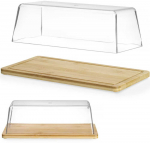 Bambuko &scaron;vedi&scaron;kas stalas su dangteliu 320 x 160 x 110 mm - Hendi 523841