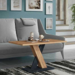 Szynaka Trendline Žurnalinis staliukas ENZO 02 Craft Oak Gold /Beton Juodas