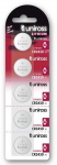 Uniross Batteries Uniross U5CR2450, Vienkartinė baterija, CR2450, Ličio, 3 V, 5 vnt., Sidabras