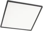 Lubinis &scaron;viestuvas 24W LED plafonas MEMO, matinės juodos sp., 3000/4000/6500K