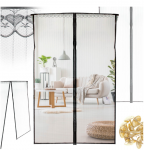 Durų tinklelis nuo uodų su magnetu, 100x210cm