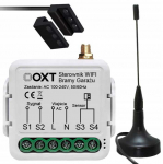 Tuya &ndash; vieno kanalo WiFi vartų valdiklis su antena ir jutikliu &ndash; Android / iOS programėlė &ndash; OXT T211G