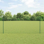 Tvorelės stulpas 22 pcs Žalia 180 cm Plienas