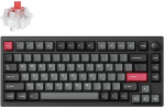 Keychron Lemokey P1 Pro Wireless (P1P-M1) - US i&scaron;dėstymas - Hot-Swappable Super Raudona Switches - Carbon Juodas (Juoda) Mechaninė Belaidė Žaidimų Klaviatūra