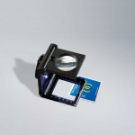 Sulankstomas padidinimo stiklas su gradacija ir LED 5x