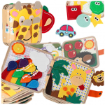 Lavinamoji sensorinė 3D knyga Žirafa