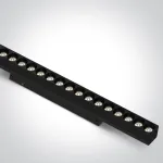 18W LED &scaron;viestuvas į magnetines sistemas MINI/MIDI, juodas, 3000/3500/4000K, 48V, 50&deg; , 42112BA/B/V