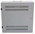 Molex Pn XtendLan 19" sieninė vertikali spintelė 2U+4U 540x150, perforuotos durys, pilka