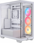 &bdquo;Corsair 3500X RS-R&ldquo; kompiuterio korpusas, &bdquo;Mid-Tower&ldquo;, E-ATX, RGB, grūdintas stiklas - baltas