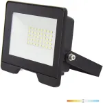 30W LED prožektorius MH, juodas, 4000K, IP65