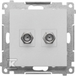 Kontakt Simon GN.2-KR.ANTEN."F" ALU.MAT SIMON55