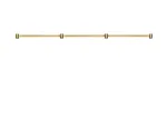 8,4W LED pakabinamas &scaron;viestuvas ART MODULAR 4, &scaron;lifuoto aukso sp., 3000K, 120cm, DALI