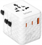 Savio AP-08 maitinimo adapteris/inverteris 20 W Baltas
