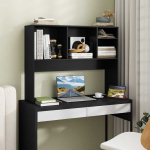 Promotions Stalo lentyna, 94x25x73 cm, juoda, mediena