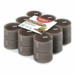 Bolsius Arbatinės žvakutės su kvapu. 18 vnt. &bdquo;True Scents&ldquo; agarmedžio kvapas