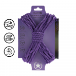 Ouch By Shots Loving Joy Japanese Style Bondage Rope 10m - Violetinė Polyester Design