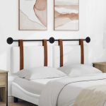 Kabantysis galvūgalis Baltas 130 x 55 x 5 cm Antikinis PU