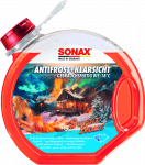 SONAX Žieminis langų apiplovimo skystis paruo&scaron;tas naudojimui &ldquo;Sweet Home&rdquo;, 3L -18&deg;C 136400