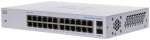 &Scaron;akotuvas Cisco CBS110-24T Switch, 24x RJ45 1000Mb/s, Desktop, Rack, Unmanaged