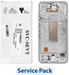 &bdquo;ServicePack&ldquo; LCD ekranas SAMSUNG A34 5G A346B sidabrinis GH82-31201B
