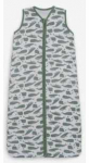 Jollein hidrofilinės medvilnės miegmai&scaron;is Whales Ash Žalias 110 cm