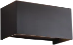 Sieninis &scaron;viestuvas 22W LED sieninis fasado &scaron;viestuvas KENDO, juodas, 2700/3000K, IP65, A2032370N