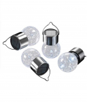 Elight Dārza Dekors Saules IP65 LED Solo Laternas karājamais spuldzes stils (9x6cm) ar tum&scaron;uma sensoru
