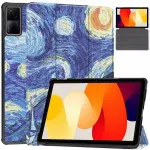 Plan&scaron;etinio kompiuterio dėklas Strado-Tech Grafinis dangtelis su atvartu skirtas Xiaomi Redmi Pad SE 2023 11''