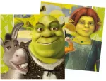 Globos Europe Bv Shrek servetėlės, 20 vnt.