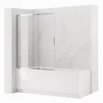 Slankiojanti Vonios Sienelė Rea Dario Chrome 80