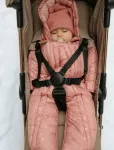 Elodie Details vokelis - kombinezonas kūdikiui Rožinė Petit River Rose