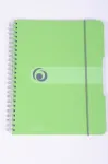 Herlitz Spiralblock "to go" PP-Cover A5 80 Bl. Apfel