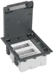 Kontakt-Simon Simon Connect Grindinė dėžutė KF atitinka SF370/1 reg. 70-105mm 6 x K45 moduliai, pilkos spalvos (KF670/1)