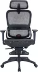 Sihoo ergonomiczny fotel biurowy B100 Mesh juoda su podn&oacute;żkiem
