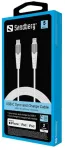 Sandberg USB-C PD į Lightning MFI 2M PRO, 200 m, Lightning, USB C, vyri&scaron;kas, vyri&scaron;kas, balta