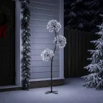 S formos LED kalėdinė eglutė Juoda 18 x 18 x 150 cm Plienas