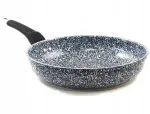 Didelė keraminė granitinė keptuvė dujinė indukcinė 28 cm
