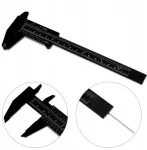 Nonijinė slankmačio matuoklė tradicinė 150 mm plastikinė