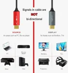 Hdmi &scaron;viesolaidinis kabelis 15 m, 4k/60hz, 18gbps