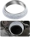 Hiahxc 1 x automobilio i&scaron;metimo sandariklis, universalus i&scaron;metimo sandariklis, i&scaron;metimo sandarikliai, universalus automobilio flan&scaron;as, riebok&scaron;lis, sandarinimo žiedas, grafito sandariklis (48 mm)