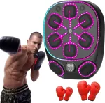 Muzikinis bokso aparatas su LED lemputėmis, Bluetooth, 9 greičio režimais ir skaičiavimo režimu