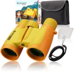 Žiūronai Bresser Junior 3x30 binoculars, yellow