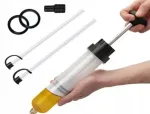Carmotion 500 ml alyvos, skysčių, pavarų dėžės i&scaron;siurbimo įrenginys/&scaron;virk&scaron;tas + žarnos