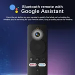 Vaizdo grotuvas Mi Tv Stick 2k su Bluetooth nuotolinio valdymo pulteliu, Google Assistant ir Netflix + Prime Video greitojo rinkimo mygtuku, Android Tv 9.0 su Google Playstore, Smart Cast, Audio Dolby Dts-hd, Wifi