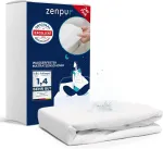Lova Zenpur Čiužinio apsauga 70 x 140 cm, neper&scaron;lampamas, kvėpuojantis čiužinio antklodis lovytei, sertifikuotas pagal Oeko-tex