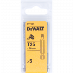 Sukimo antgalis DeWalt DT72932; T25; 70 mm; 5 vnt.